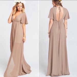 Show Me Your Mumu Faye Flutter Maxi Dress